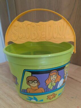 Scooby Doo and Friends Collectible Bucket 2012 Green Mystery Machine